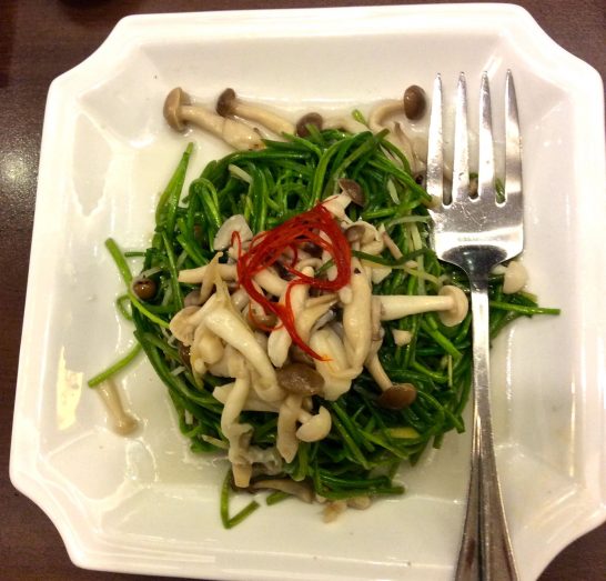 青菜料理３
