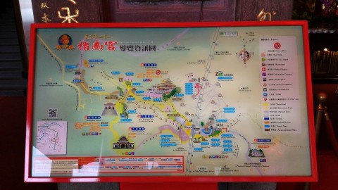 指南宮全景　地図としては見難い