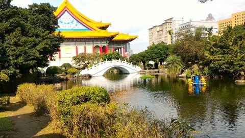 中正紀念堂北側の庭5