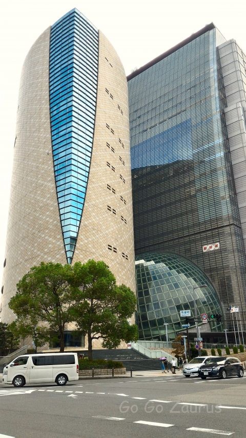 大阪市歴史博物館とNHK大阪放送局