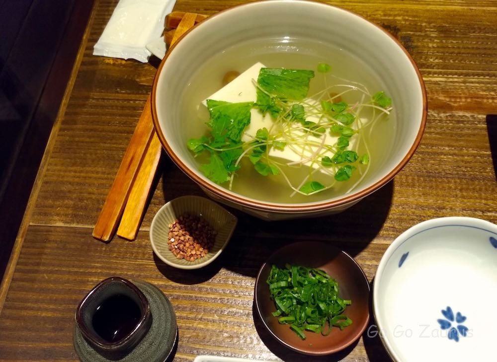 本物の豆腐